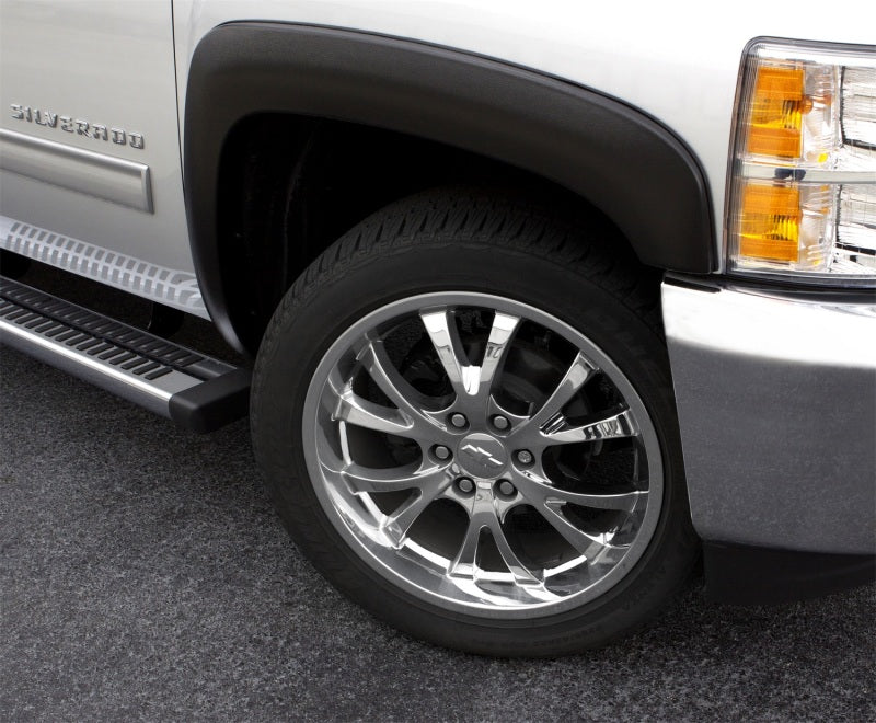 Lund Chevy Silverado 1500 SX-Sport Style Smooth Elite Series Fender Flares - Black (4 Pc.)