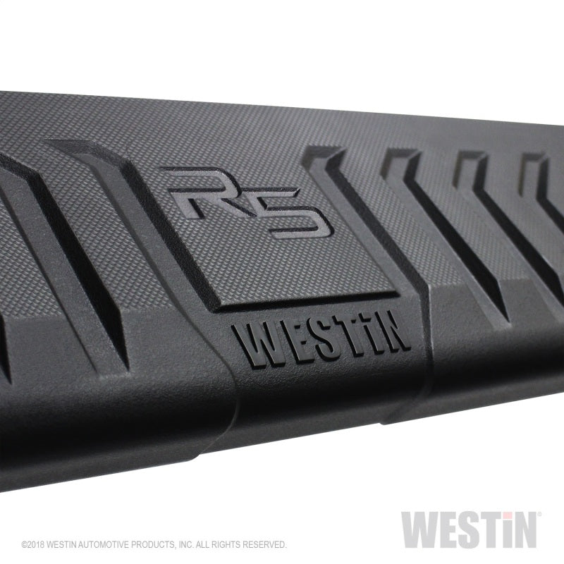Westin Chevrolet Silverado/Sierra 1500 Crew Cab (5.5ft) R5 Modular Nerf Step Bars - Black