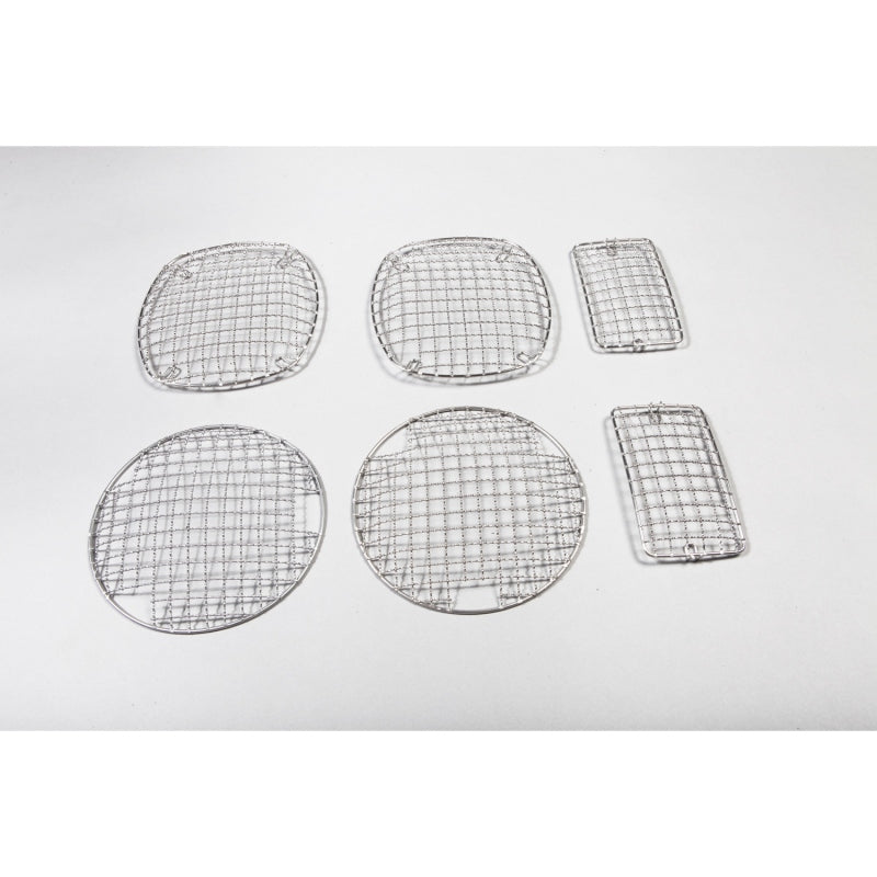 Rugged Ridge Jeep Wrangler TJ Stainless Steel Stone Guard Set