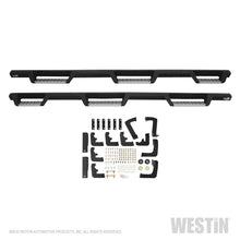 Load image into Gallery viewer, Westin/HDX 17-18 Ford F-250/350 Crew Cab (6.75ft Bed) Stainless Drop Nerf Step Bars - Textured Black