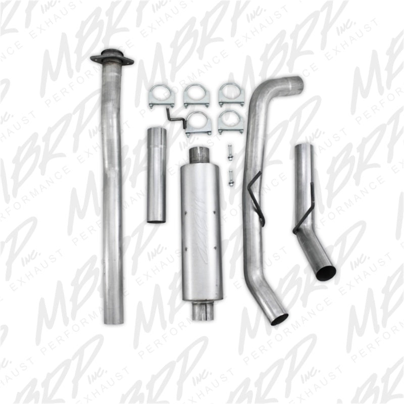 MBRP Ford F150 5.0L RC-LB EC/CC-6.5/5.5 box 3in Cat Back Single Side AL P Series Exhaust