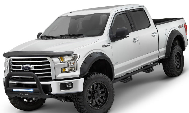 Lund Ford F-150 SuperCab Terrain HX Step Nerf Bars - Black