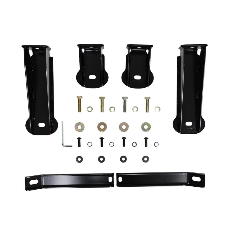 Westin 19+ Chev/GMC Silverado/Sierra 1500 DC (No 2019 Ltd) Platinum 4 Oval Nerf Step Bars - Blk
