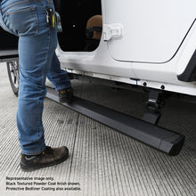 Load image into Gallery viewer, Go Rhino Jeep Wrangler 4dr E-BOARD E1 Electric Running Board Kit (Cut Req.) - Bedliner Coating