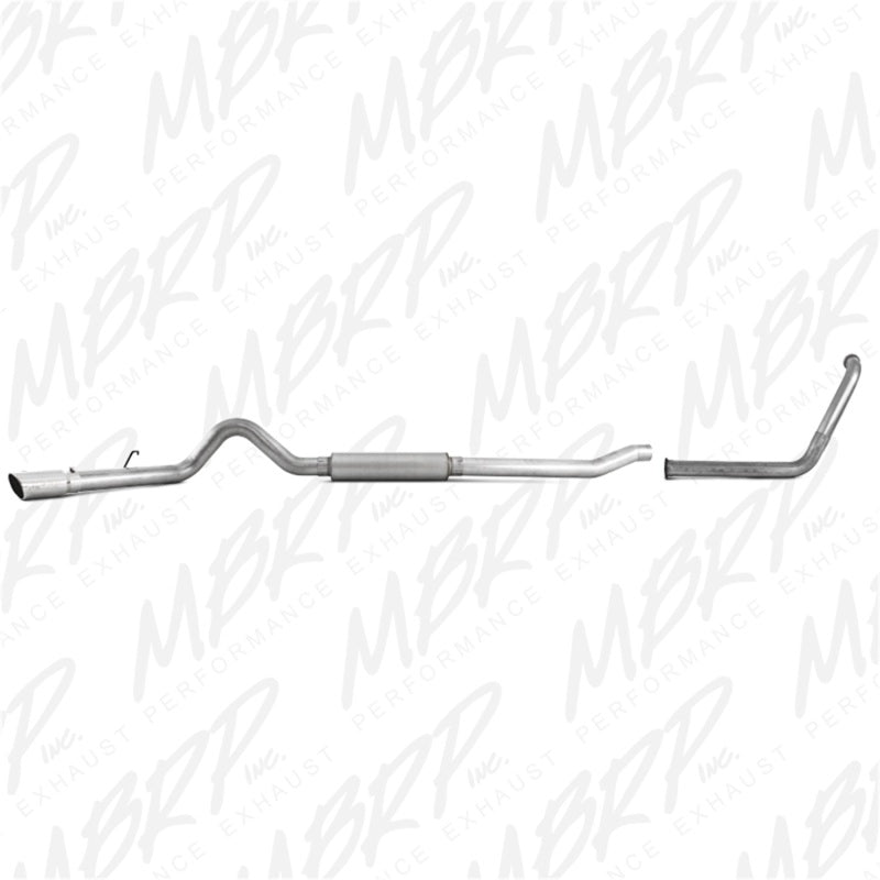 MBRP Ford F-250/350 6.0L EC/CC Turbo Back Single Side (Stock Cat)