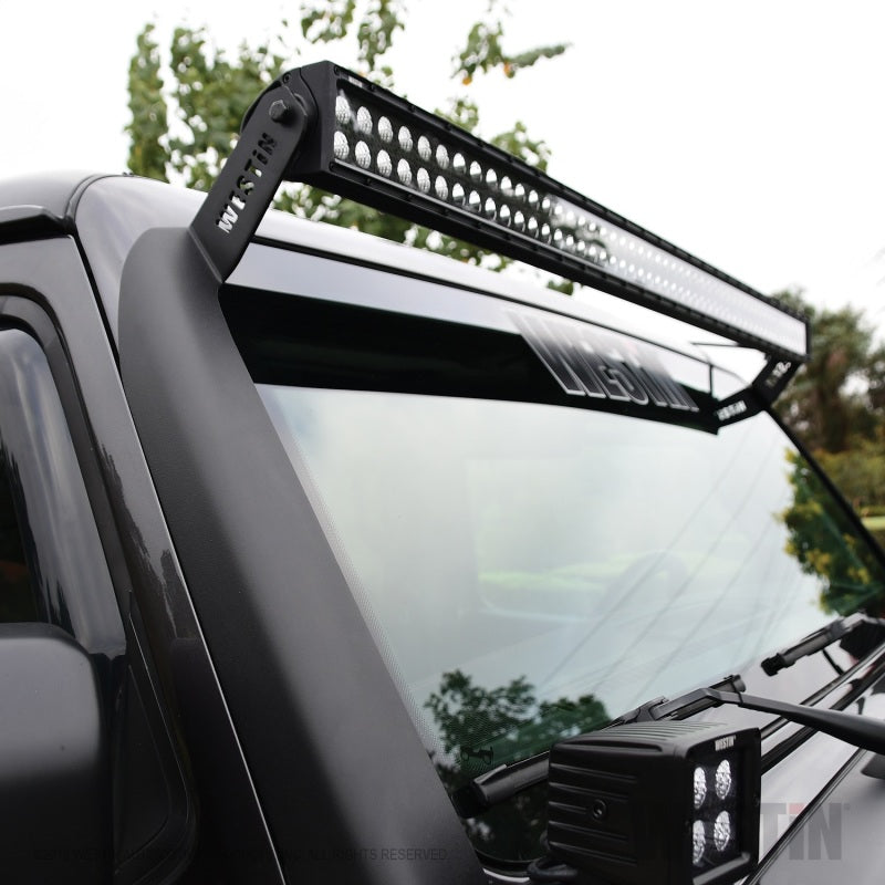 Westin 18+ Jeep Wrangler Pillar LED Light Mount - Black