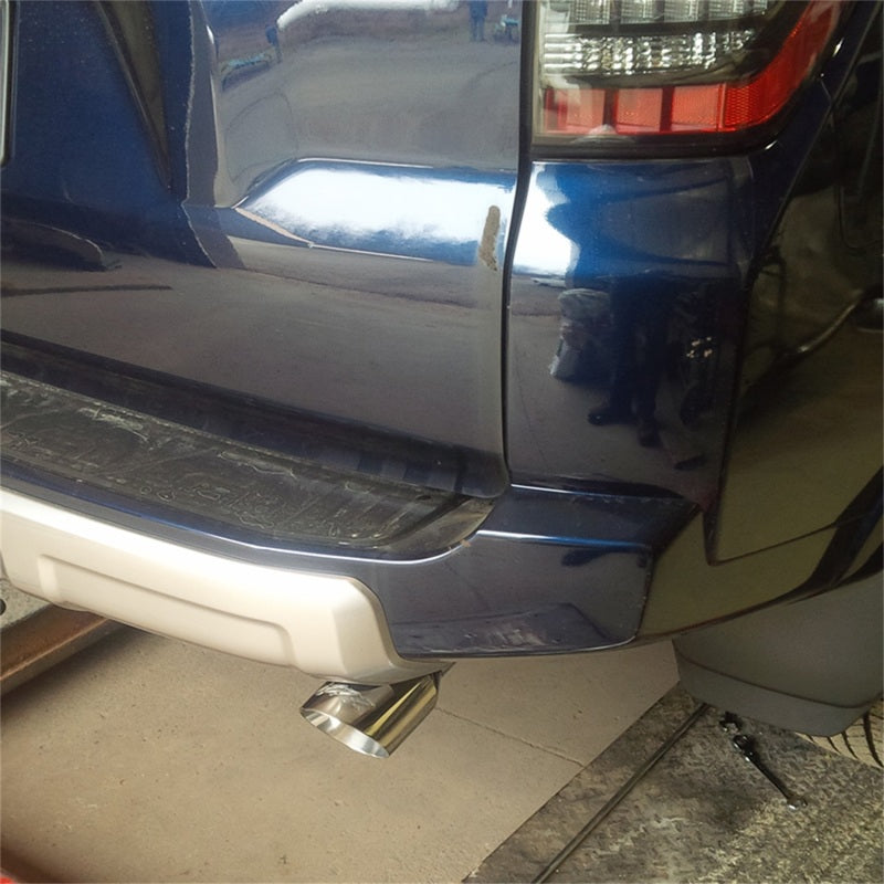 MBRP Toyota 4 Runner AL 4in O.D Tip Single Rear Exit 2.5in Cat Back Exhaust