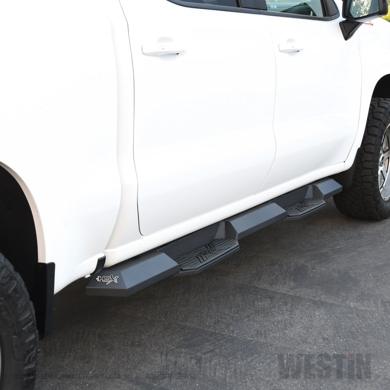 Westin Chevrolet Silverado/Sierra 1500 Crew Cab Xtreme Nerf Step Bars - Textured Black