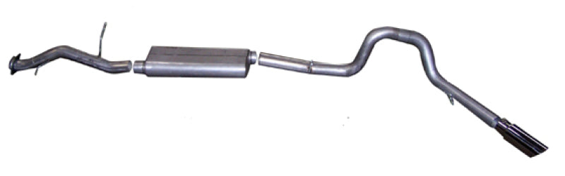 Gibson 07-09 Ford Explorer Sport Trac XLT 4.6L 3in Cat-Back Single Exhaust - Stainless