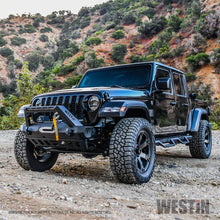 Load image into Gallery viewer, Westin 18+ Jeep Wrangler JL Stubby Front Bumper - Textured Black