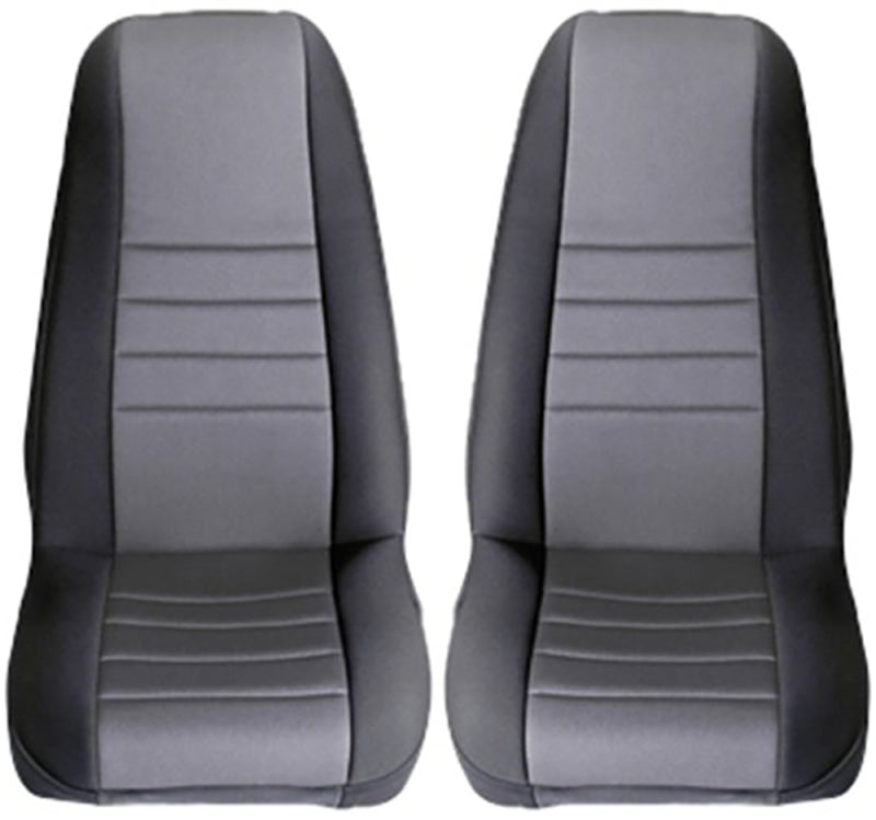 Rugged Ridge Neoprene Front Seat Covers Jeep Wrangler TJ