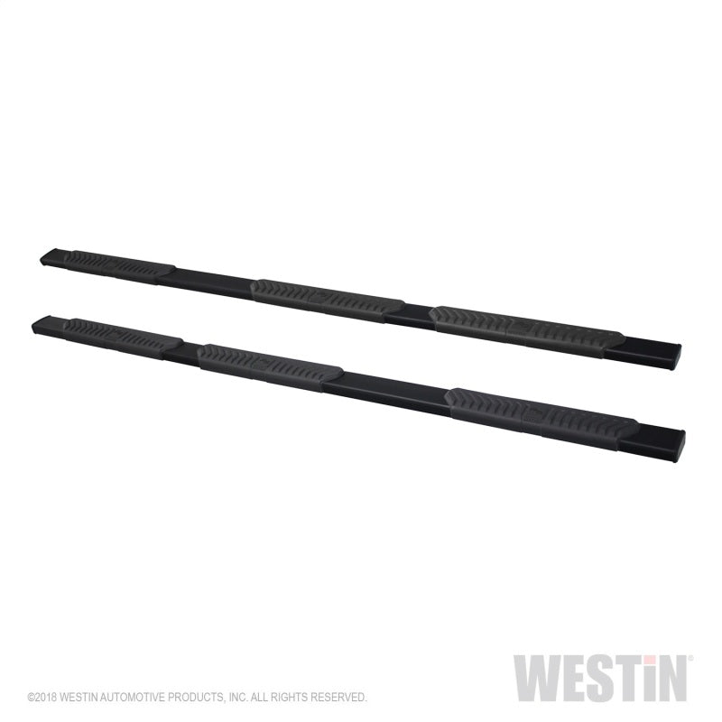 Westin 07+ Chevrolet Silverado 1500 Crew Cab 5.5ft Bed R5 M-Series Nerf Step Bars - Black
