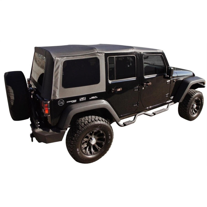Rampage Jeep Wrangler(JK) Unlimited OEM Replacement Top - Black Diamond