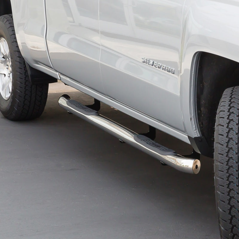 Westin 2014+ Chevy Silverado 1500 Crew Cab (Body Mount) E-Series 3 Nerf Step Bars - SS