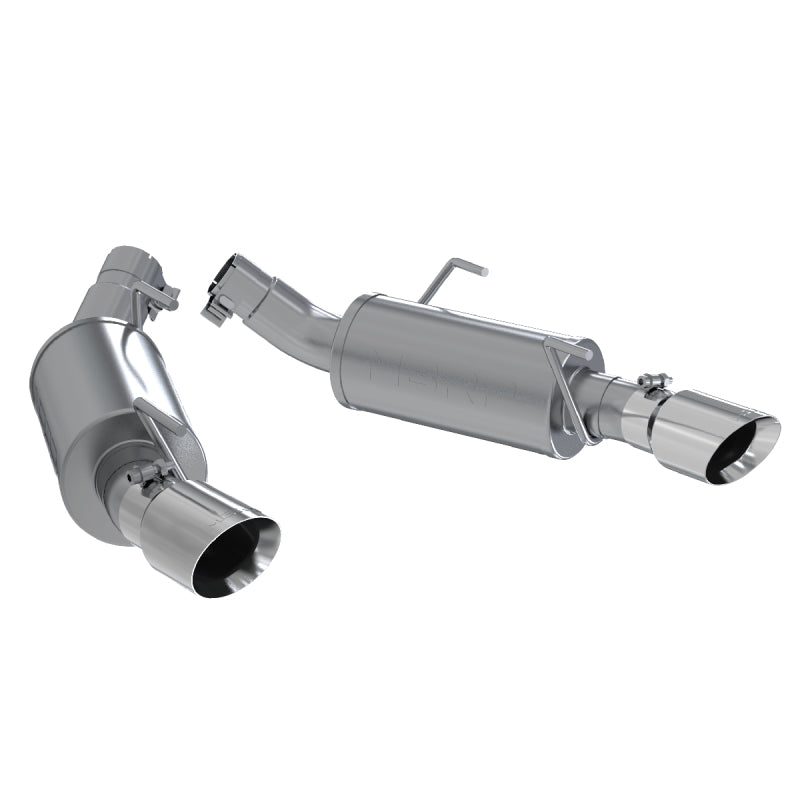 MBRP Ford Mustang GT 5.0/Shelby GT500 Dual Mufflers Axle Back Split Rear AL