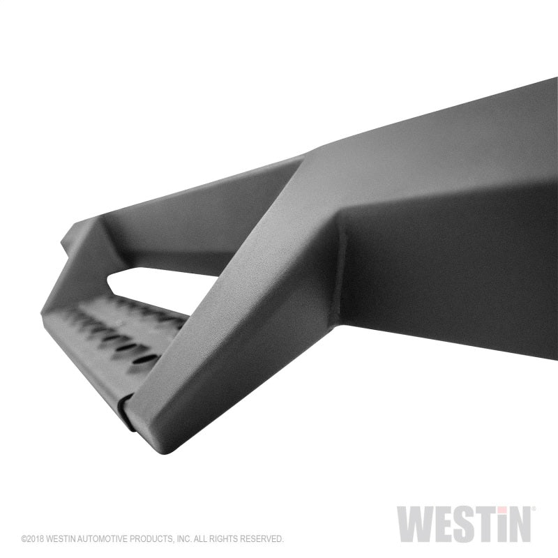 Westin Chevrolet Silverado / GMC Sierra 1500 Crew Cab Drop Nerf Step Bars - Textured Black