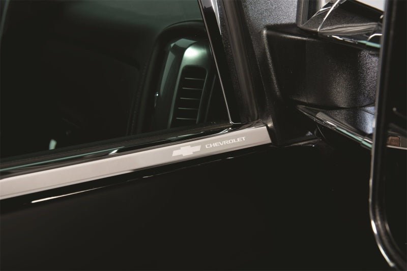 Putco 07-13 Chevy Silverado Ext Cab - Stainless Steel - Window Trim