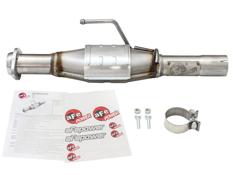 aFe Power Direct Fit Catalytic Converter Replacements Rear 04-06 Jeep Wrangler (TJ/LJ) I6-4.0L