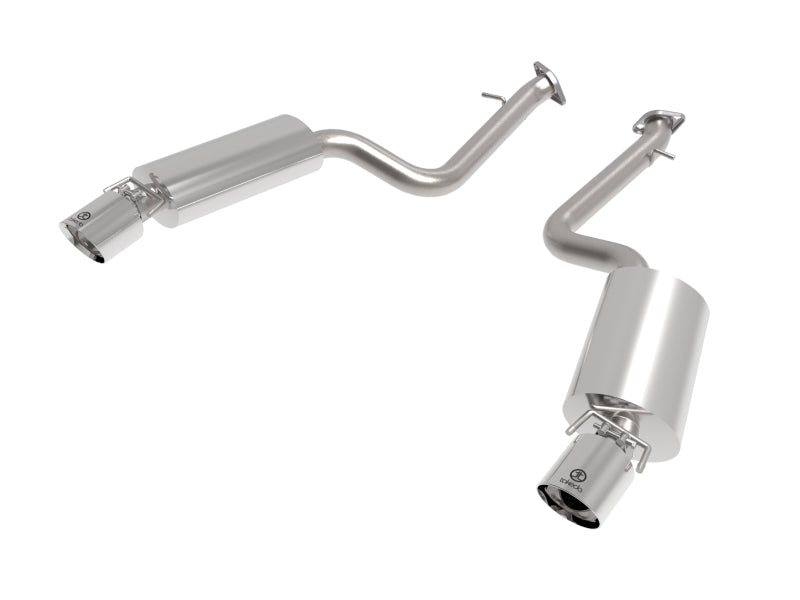 aFe Lexus IS350 2014+ V6-3.5L Takeda Axle-Back Exhaust System- Polished Tip