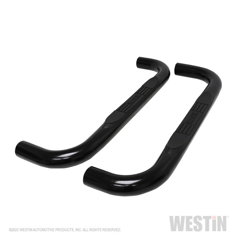 Westin 19+ Chevy/GMC Silverado/Sierra 1500 Regular Cab E-Series 3 Nerf Step Bars - Black