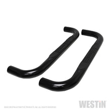 Load image into Gallery viewer, Westin 19+ Chevy/GMC Silverado/Sierra 1500 Regular Cab E-Series 3 Nerf Step Bars - Black