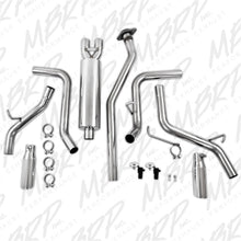 Load image into Gallery viewer, MBRP Chev/GMC 1500 Classic 4.8/5.3L EC/CC-SB Cat Back Dual Split Side