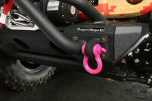 Load image into Gallery viewer, Rugged Ridge Pink 3/4in D-Ring Shackles