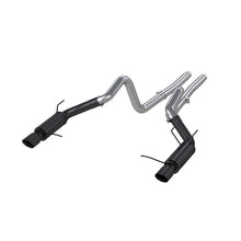 Load image into Gallery viewer, MBRP Ford Mustang GT 5.0L 3in Cat Back Dual Split Rear Race Version 4in Tips - Black
