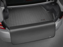 Load image into Gallery viewer, WeatherTech 2016+ Infinity Q50 Hybrid Cargo Liner With Bumper Protector - Black
