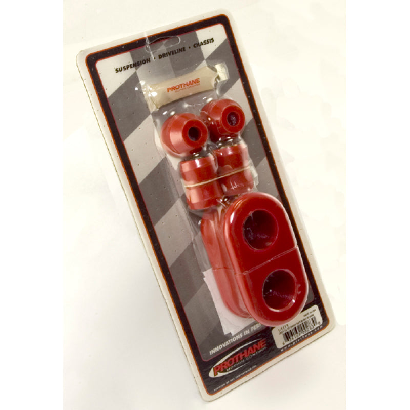 Rugged Ridge Front Swaybar Bushing Kit Red 30.5mm Jeep Wrangler