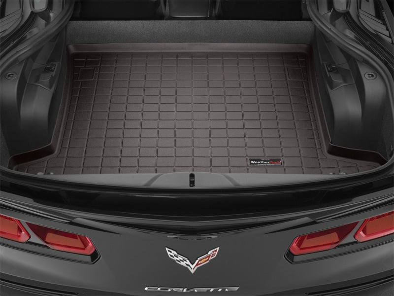 WeatherTech Chevrolet Corvette Cargo Liners - Cocoa