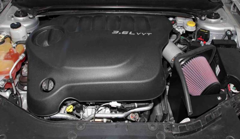 K&N Dodge Avenger 3.6L V6 Silver Typhoon Intake