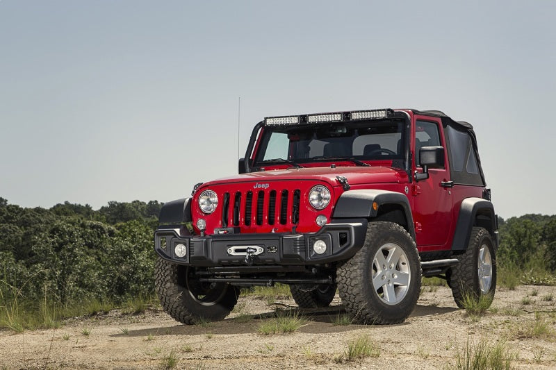 Rugged Ridge Spartacus Front Bumper Black Jeep Wrangler