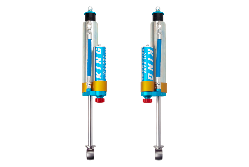 King Shocks Toyota 4Runner Rear 2.5 Dia Piggy Hose Reservoir w/Adjuster (Pair)