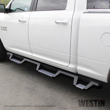 Load image into Gallery viewer, Westin 19+ 1500 Classic CC / 10-23 2500/3500 CC 6.5ft. HDX SS Drop W2W Nerf Step Bars - Tex. Blk