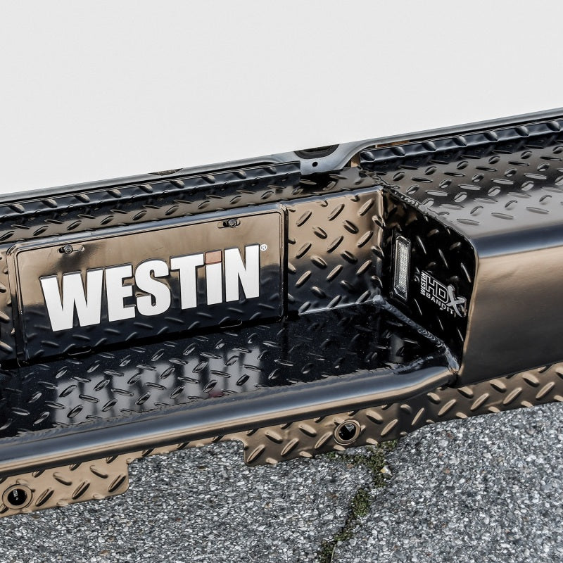 Westin 09+ Ram 1500 HDX Bandit Rear Bumper - Black