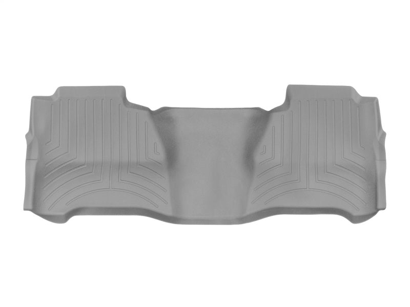 WeatherTech Chevy Silverado 1500 Rear FloorLiner - Grey (Fits w/OEM Rear Under Seat Storage)
