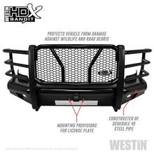 Load image into Gallery viewer, Westin 11+ Chevrolet Silverado 2500/3500 HDX Bandit Front Bumper - Blk
