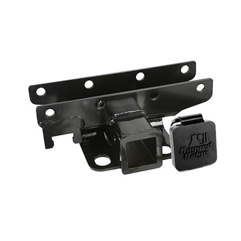 Rugged Ridge Receiver Hitch Kit RR Logo Jeep Wrangler