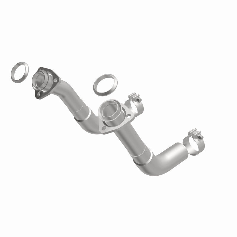 MagnaFlow 66-72 Chevy C10 Pickup V8 2-Piece Front Exhuast Pipe Kit (2in Tubing/Clamps/Inlet Flanges)
