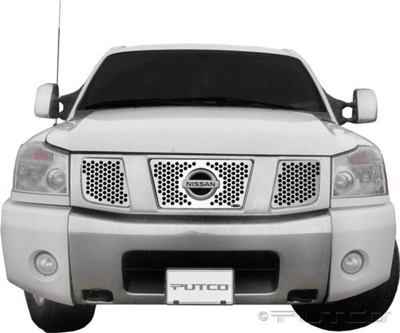 Putco Nissan Titan / Armada Punch Stainless Steel Grilles