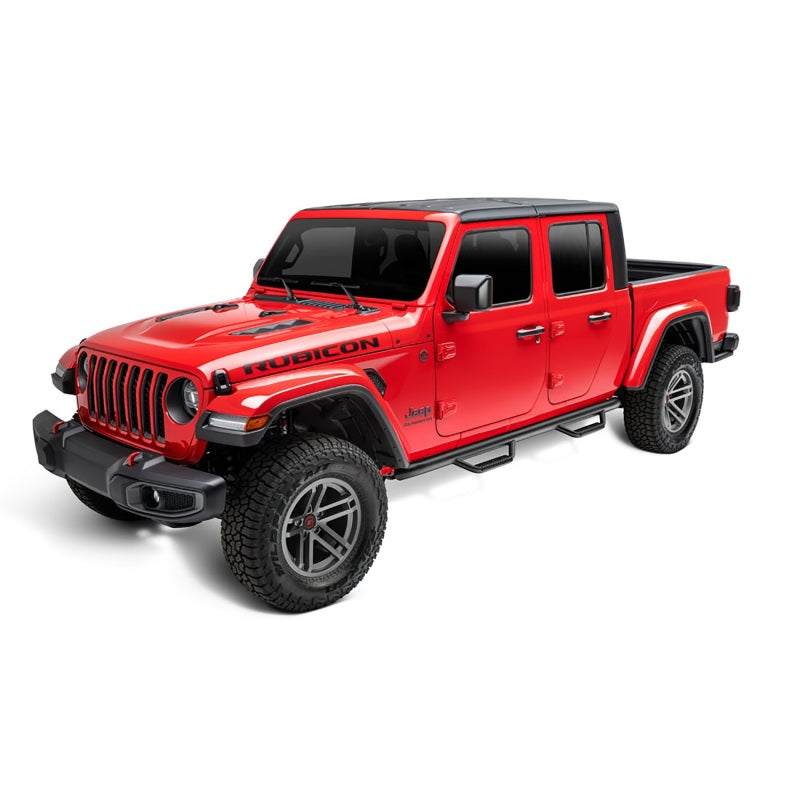Rugged Ridge Spartan Nerf Bar Black Jeep Gladiator JT