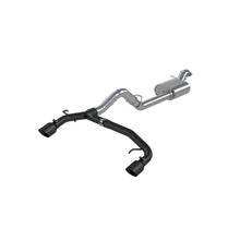 Load image into Gallery viewer, MBRP Ford Bronco 2.3/2.7L EcoBoost 2/4-Dr 3in Catback Dual Split Rear Exit BLK AL