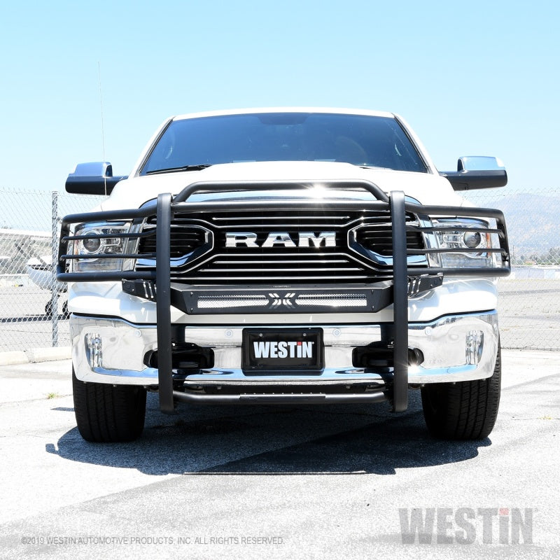 Westin 19+ Ram 1500 Classic (Excl Rebel) Sportsman X Grille Guard - Textured Black