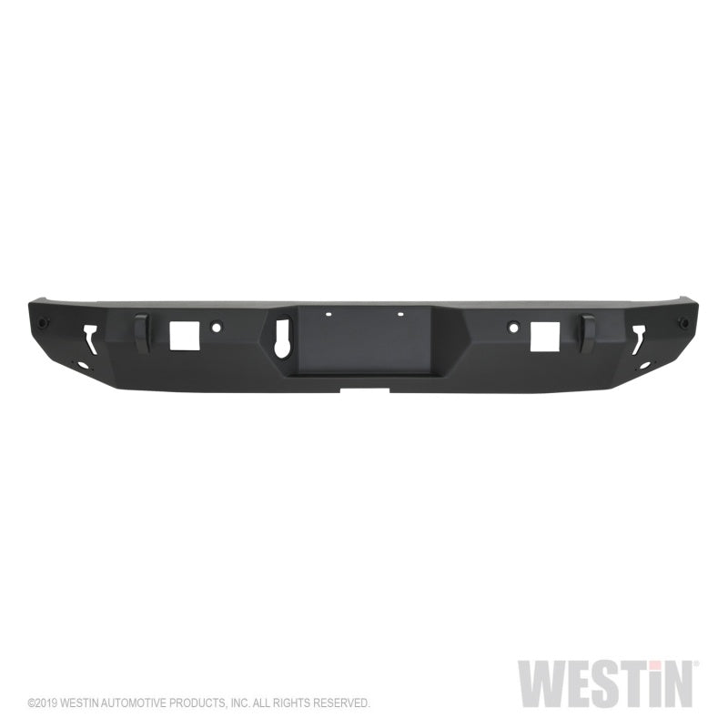Westin Jeep Gladiator w/Sensors WJ2 Rear Bumper w/Sensor - Textured Black