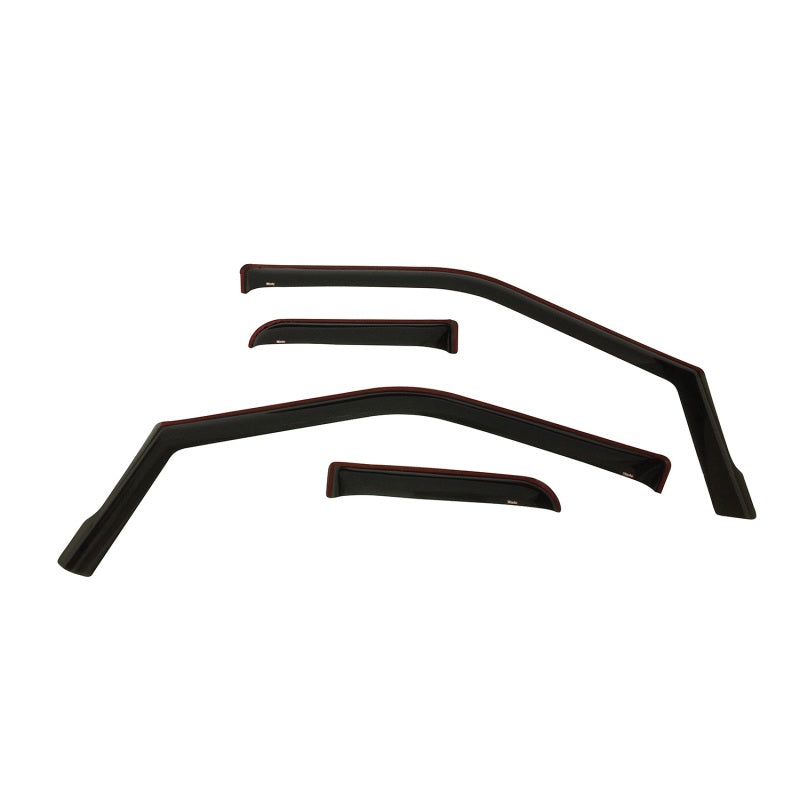 Westin Ford F-150 SuperCab Wade In-Channel Wind Deflector 4pc - Smoke