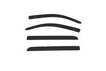Load image into Gallery viewer, AVS 15-18 Chevy Silverado 1500 Crew Cab Low Profile Color Match Ventvisors 4pc - Black