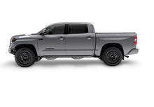 Load image into Gallery viewer, N-Fab Nerf Step 16-17 Nissan Titan Crew Cab 5.7ft Bed - Gloss Black - W2W - SRW - 3in