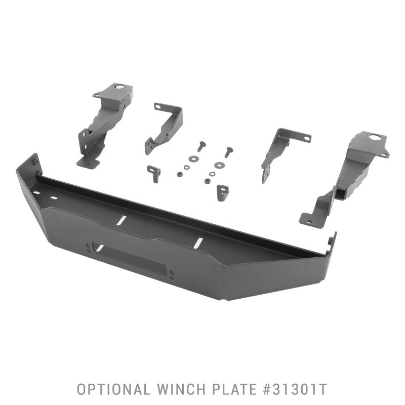 Go Rhino Ram 1500 3100 Series StepGuard Winch Tray Kit (Req. 3130T or 3130MT) - Tex. Black