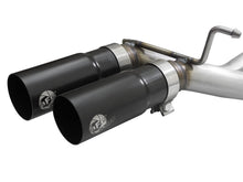 Load image into Gallery viewer, aFe Rebel Exhausts 3in SS Cat-Back 2015+ Ford F-150 EcoBoost V6 2.7/3.5L V8 5.0L w/ Black Tips